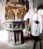 Baptismal font