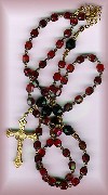 red bead rosary